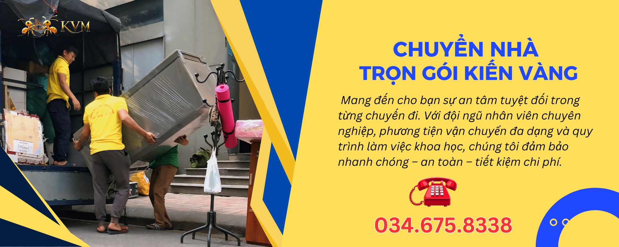 Dịch Vụ Chuyển Nhà Trọn Gói Kiến Vàng – An Toàn, Nhanh Chóng, Tiết Kiệm