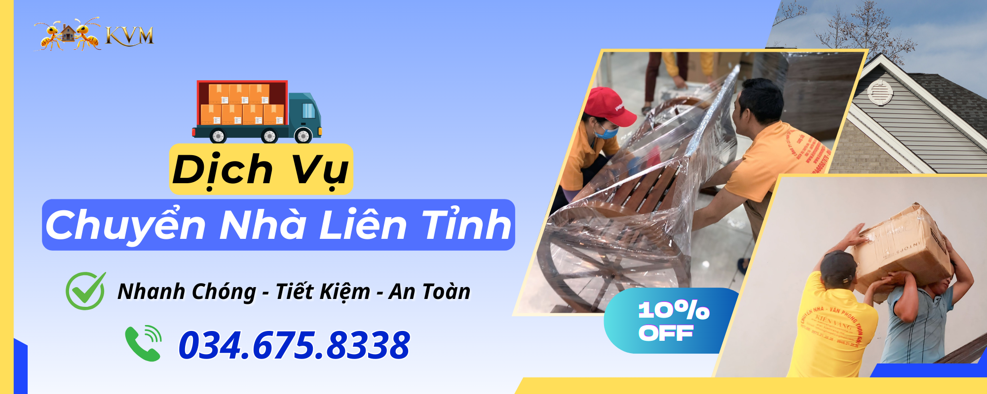 Dịch vụ chuyển nhà liên tỉnh trọn gói, mang đến giải pháp tuyệt vời cho khách hàng.